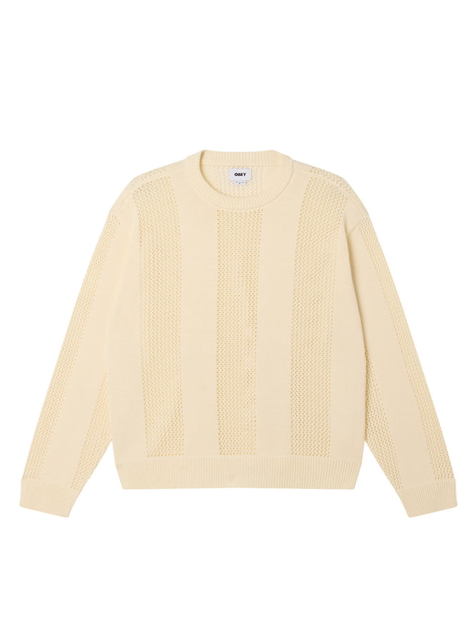 Obey Crochet Sweater Spring 2026 | NATURAL (NAT)