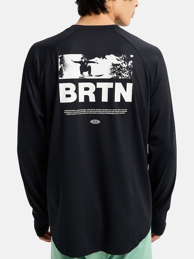 Burton Roadie Tech Midweight First Layer T-Shirt Winter 2026 | TRUE BLACK (A04)