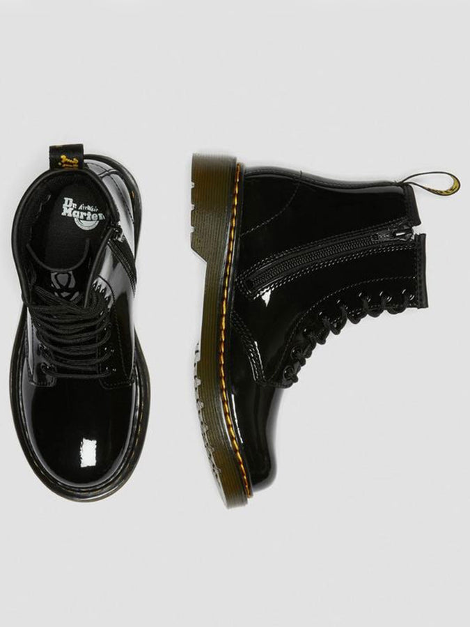 Dr.Martens 1460 Patent Lamper Black Boots | BLACK