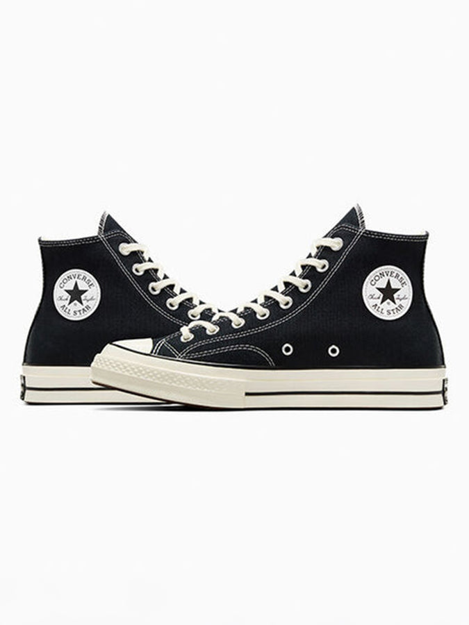 Converse Chuck 70 Hi Black/Black/Egret Shoes | BLACK/BLACK/EGRET