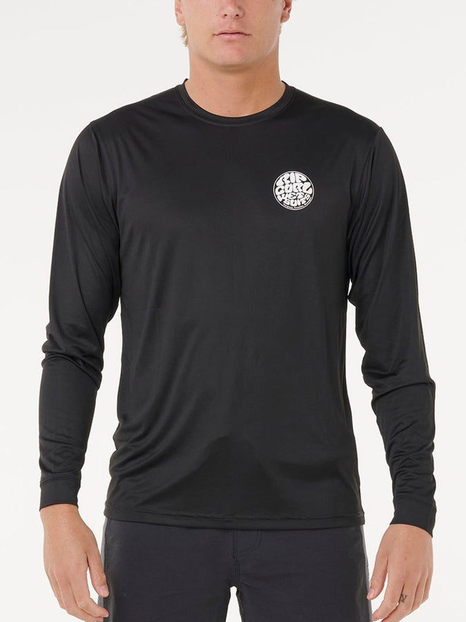 Rip Curl Icons Of Surflite Long Sleeve Rashguard Spring 2026 | BLACK (0090)