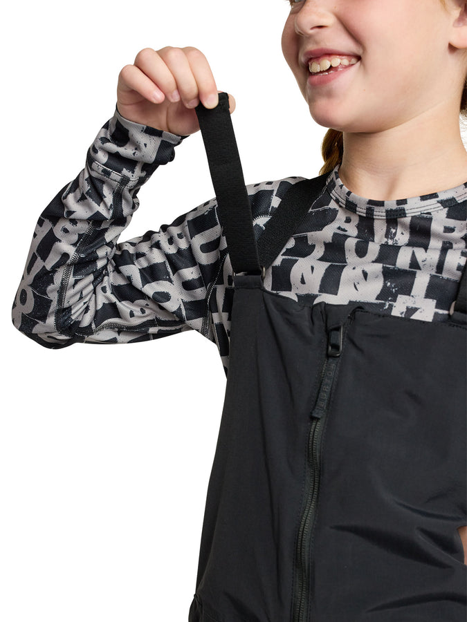 Burton Skylar 2L 2027 – Youth Insulated Bib (7-14) | TRUE BLACK (A04)