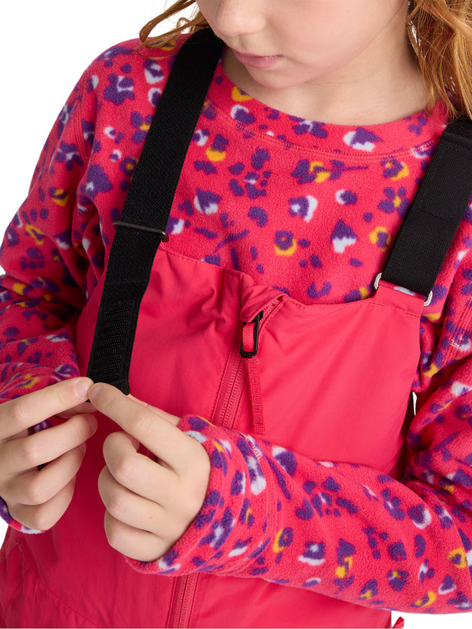Burton Skylar 2L 2027 – Youth Insulated Bib (7-14) | AZALEA PINK (AGO)