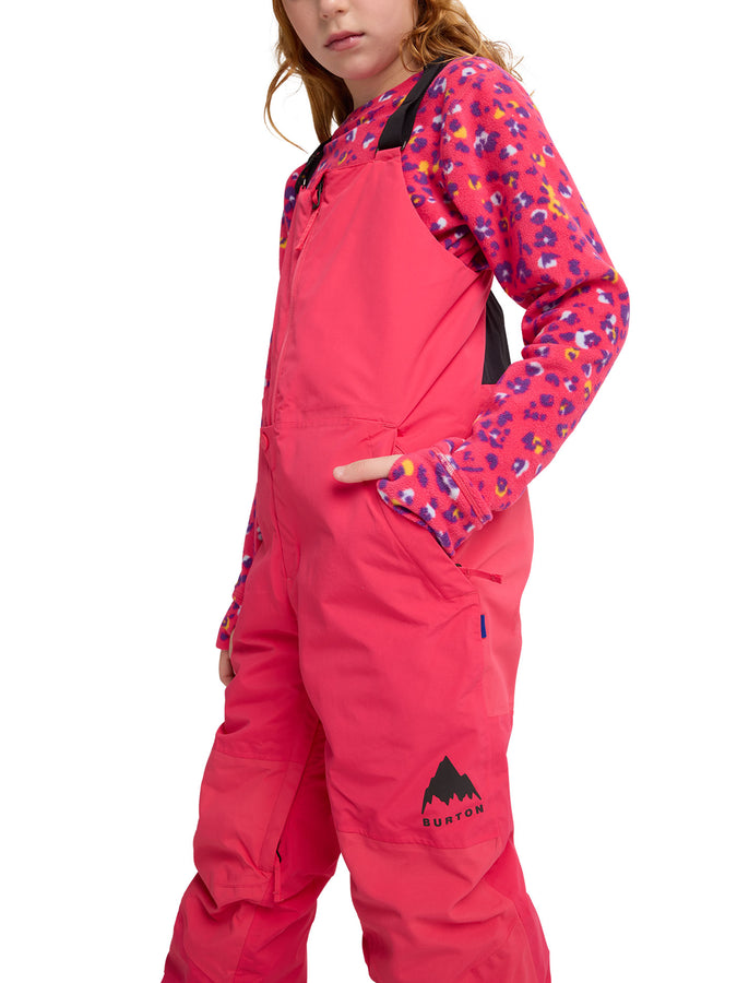 Burton Skylar 2L 2027 – Youth Insulated Bib (7-14) | AZALEA PINK (AGO)