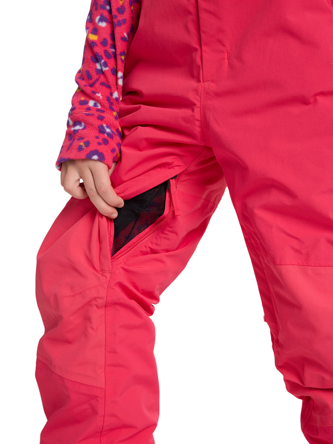 Burton Skylar 2L 2027 – Youth Insulated Bib (7-14) | AZALEA PINK (AGO)