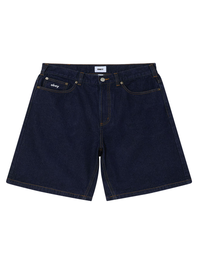 Obey Bigwig Baggy Denim Shorts Spring 2026 | RINSE INDIGO (RID)