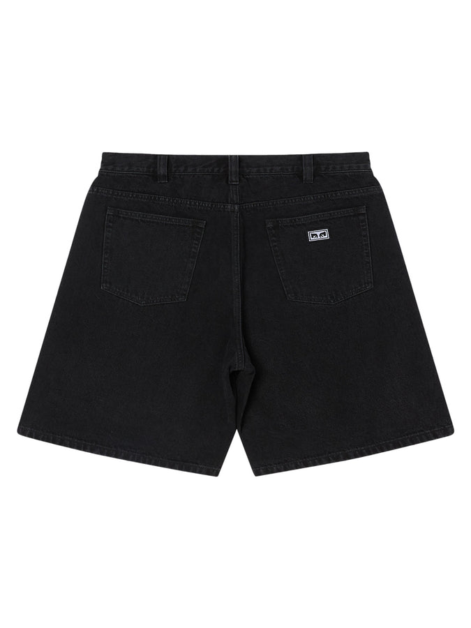 Obey Bigwig Baggy Denim Shorts Spring 2026 | WASHED BLACK (WBL)
