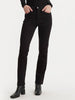 Levis 724 High Rise Straight Soft Black Jeans