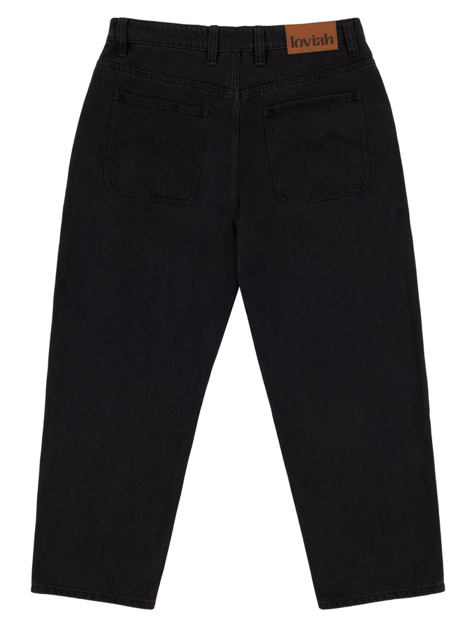 Loviah 1990 Baggy 5 Pocket Jeans Spring 2026  | BLACK WASH DENIM