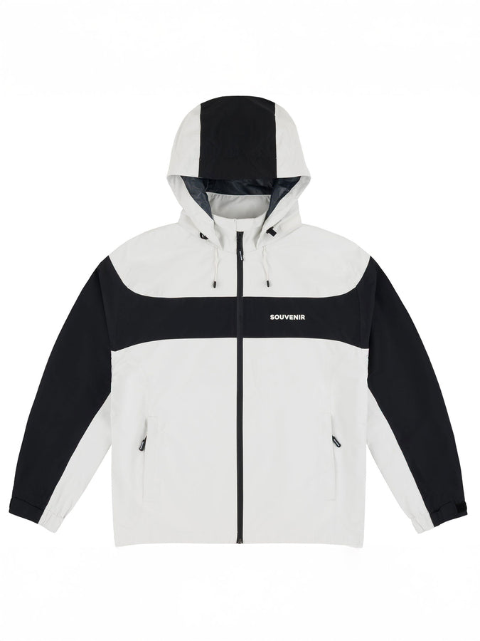 Souvenir 2.5 Ply Recession Jacket Winter 2026 | MARSHMALLOW/BLACK