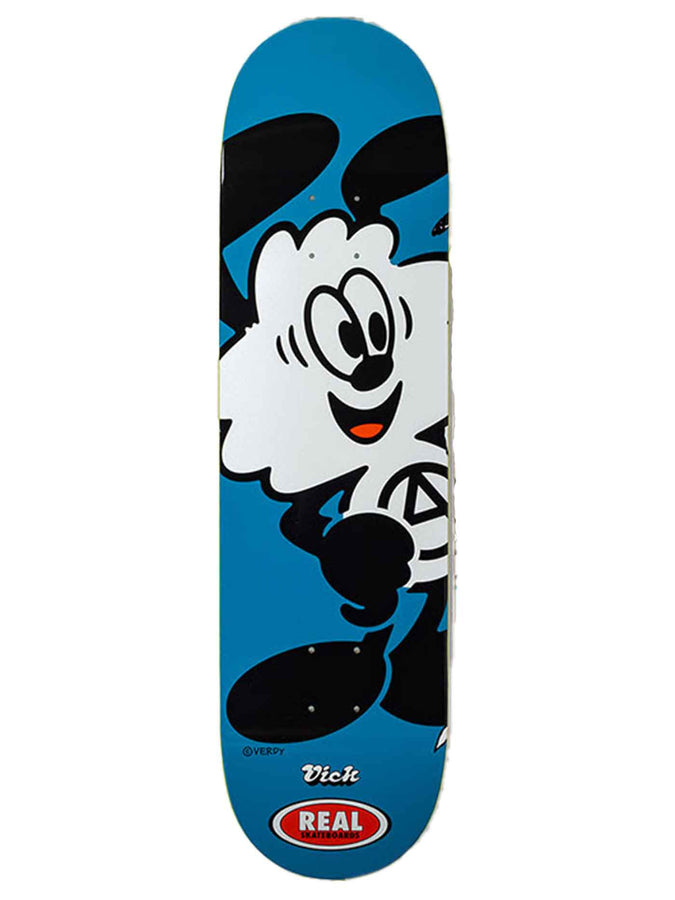 Real x Verdy Vick Skate Shop Day 8.5’’ Skateboard Deck  2026 | BLUE