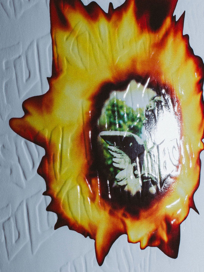 Fucking Awesome Angel Burn 8.25'' Skateboard Deck | WHITE