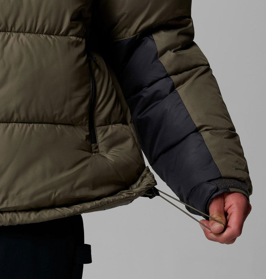 Columbia Pike Lake II Hooded 2027 – Insulated Jacket | STONE GREEN/SHARK (399)