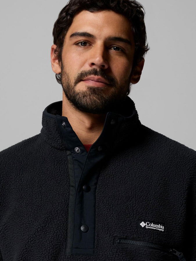 Columbia Helvetia II 1/2 Snap Fleece Fall 2026 | BLACK (012)