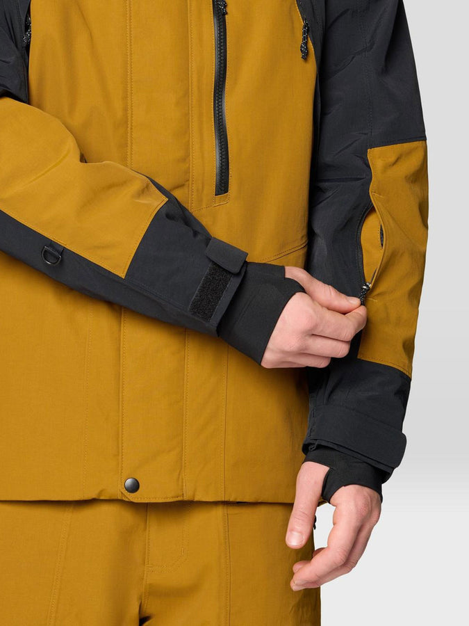 Mountain Hardwear First Tracks Insulated Jacket Winter 2026 | OLIVE GOLD/BLACK (255)