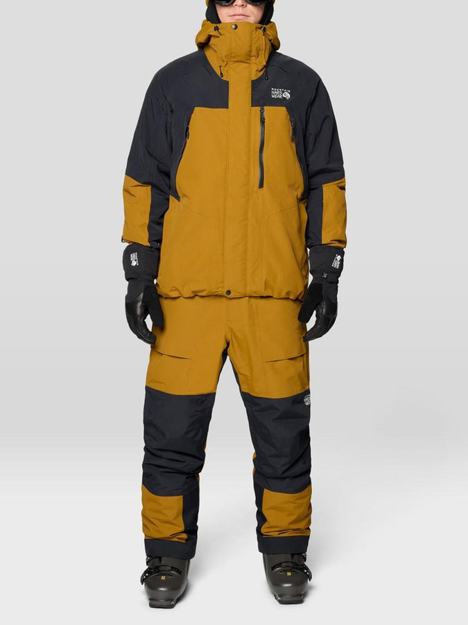 Mountain Hardwear First Tracks Insulated Jacket Winter 2026 | OLIVE GOLD/BLACK (255)