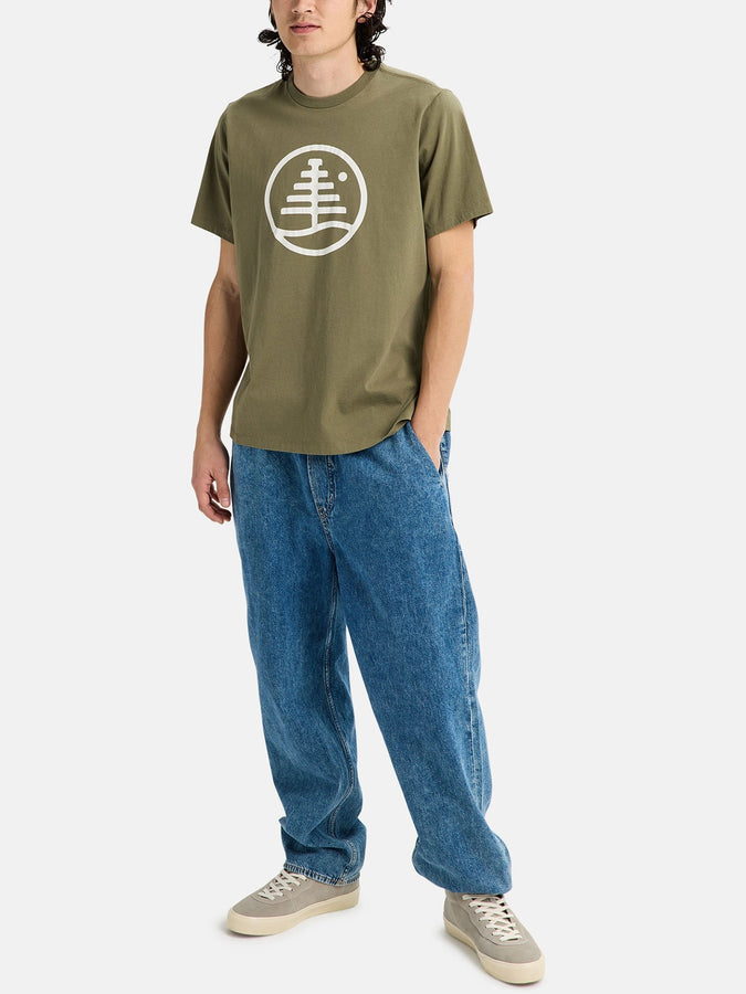 Burton Family Tree T-Shirt Fall 2026 | FOREST MOSS (AA9)