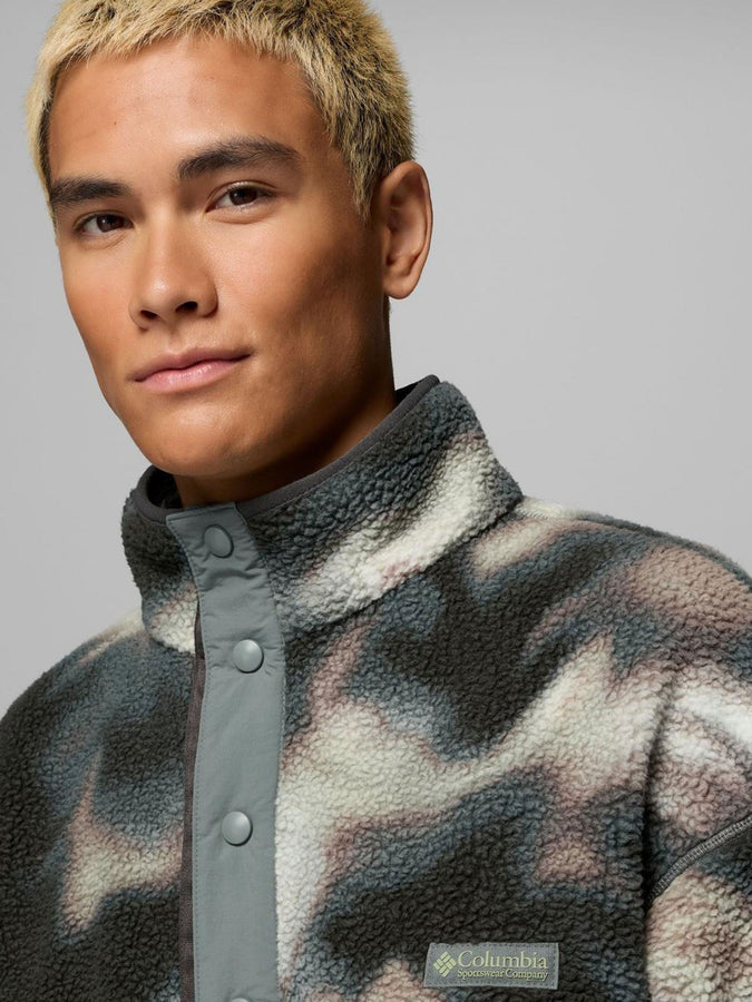 Columbia Helvetia II Printed 1/2 Snap Fleece Fall 2026 | SEDONA SAGE DYEFLOW (342)