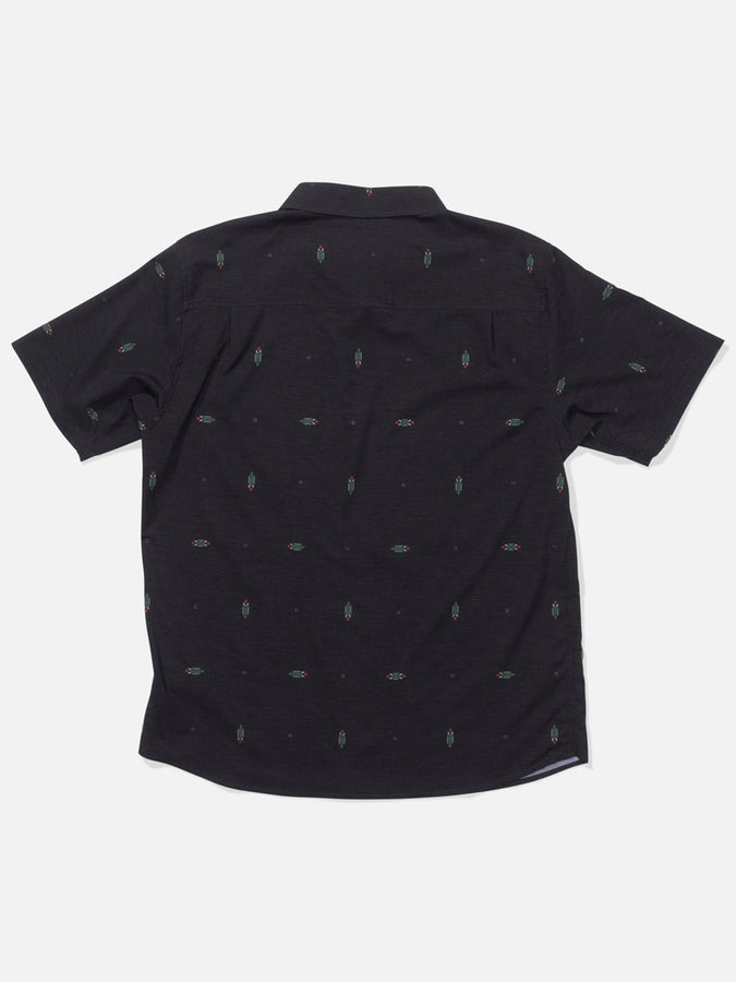 Salty Crew Breezer Perf Short Sleeve Polo Spring 2026 | BLACK