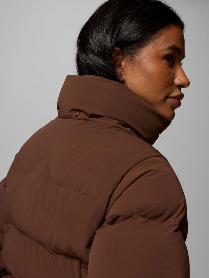 Columbia Amaze Puff Hooded Jacket Fall 2026 | TOBACCO (256)