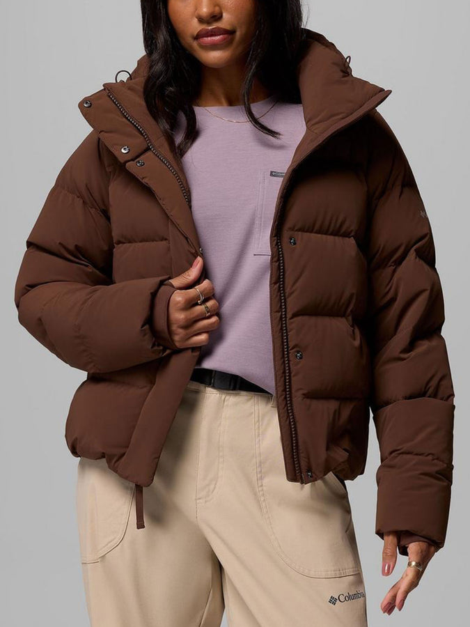 Columbia Amaze Puff Hooded Jacket Fall 2026 | TOBACCO (256)