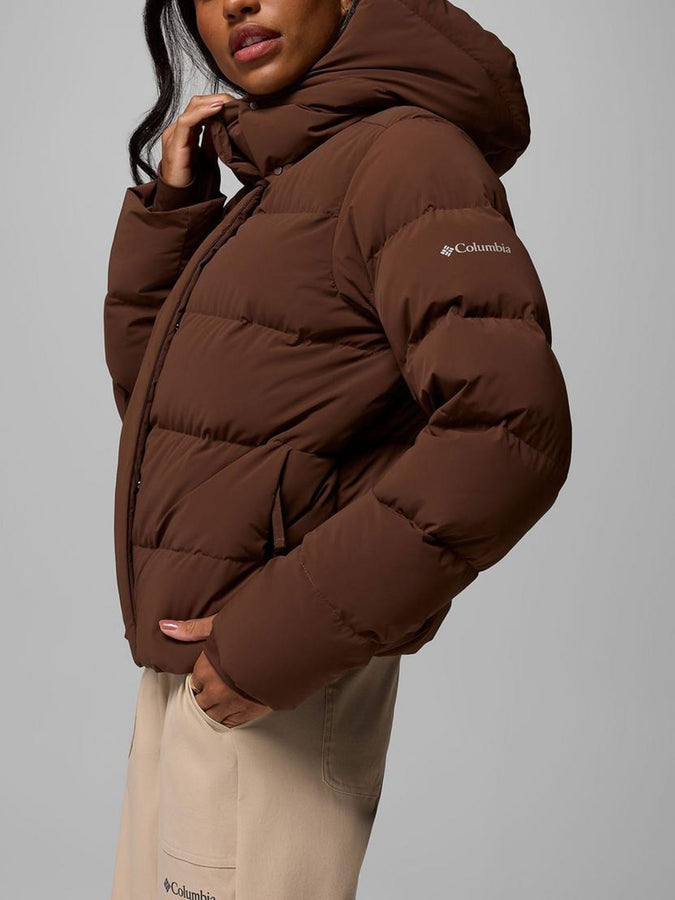 Columbia Amaze Puff Hooded Jacket Fall 2026 | TOBACCO (256)