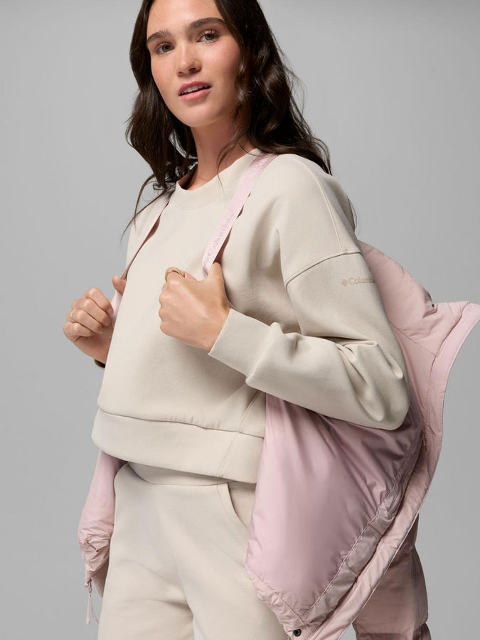 Columbia Amaze Puff Hooded Jacket Fall 2026 | MINERAL PINK (618)