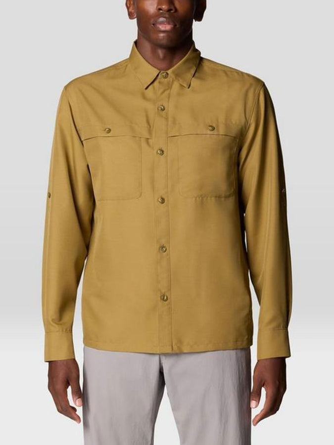 Mountain Hardwear Sun Drift Cooling Long Sleeve Buttondown Shirt Spring 2026 | GRASSLAND (364)