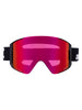 Anon Sync Black/Prc Sunny Red + Cloudy + MFI Face Mask Goggle