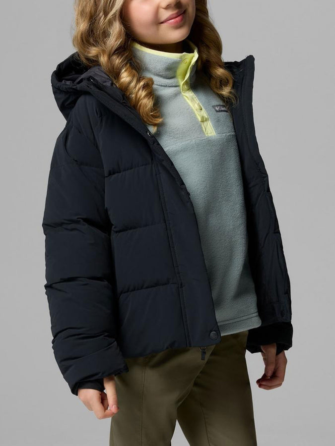 Columbia Amaze Puff Hooded 2027 – Insulated Jacket (7-14) | BLACK (010)