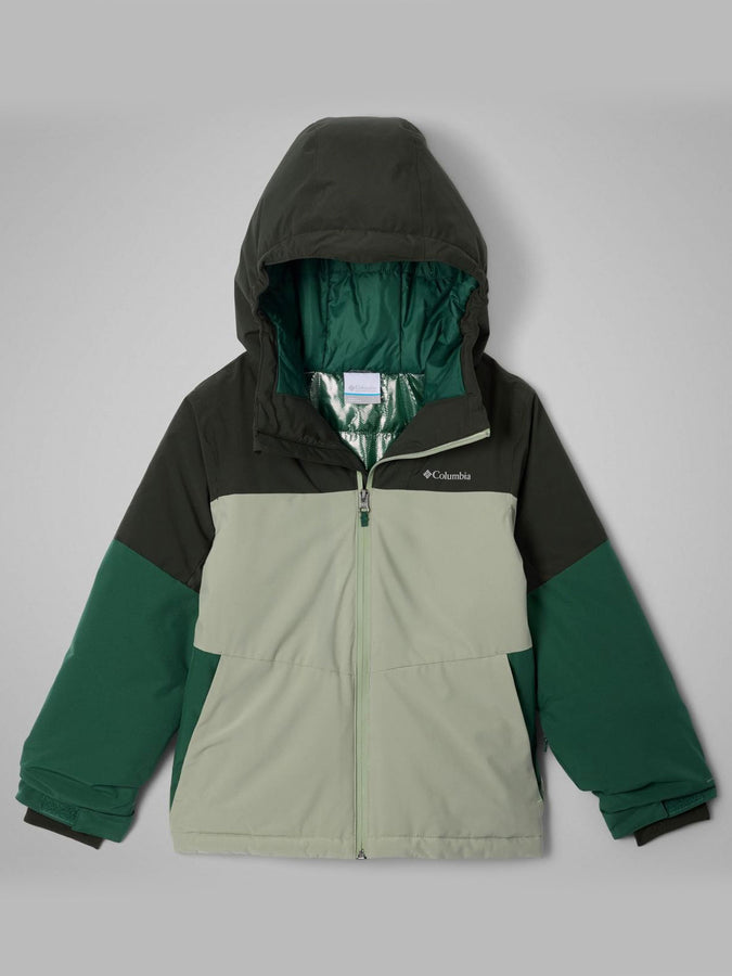 Columbia Liftline 2027 – Insulated Jacket (Youth 7-14) | SAFARI/GRNSCP/RAIN FRST (348)