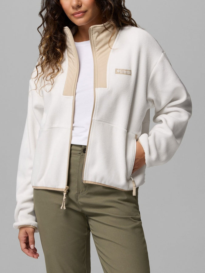Columbia Sequoia Grove II Full Zip Polar Fleece Fall 2026 | SEA SALT/ANCIENT FOSSIL (125)