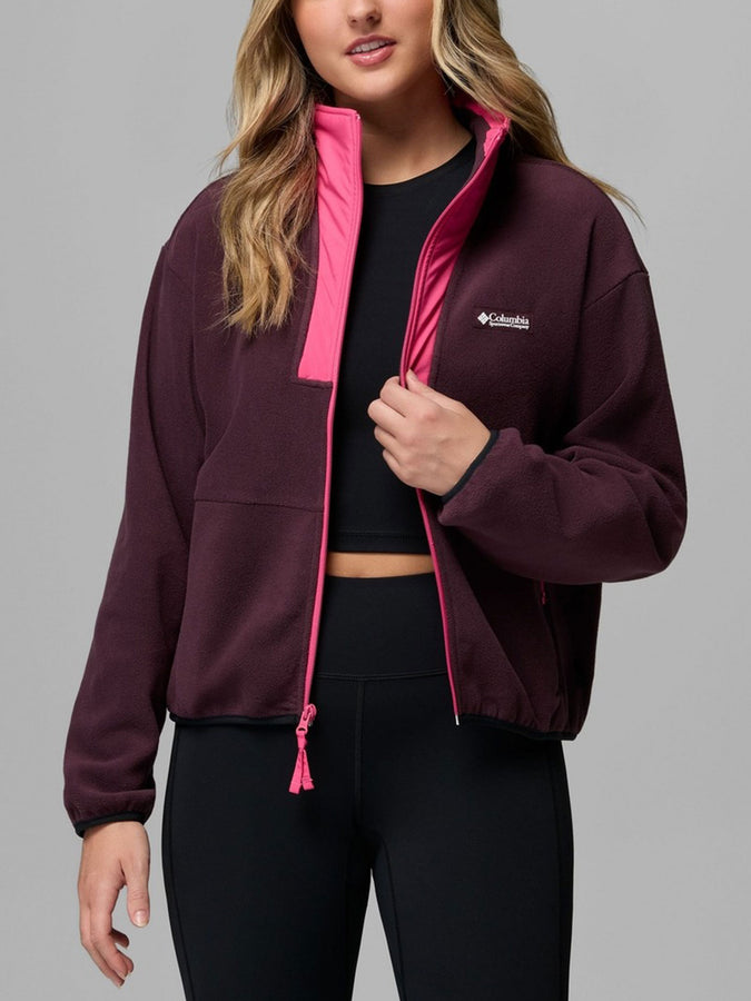Columbia Sequoia Grove II Full Zip Polar Fleece Fall 2026 | MOONVISTA/NICO/BLACK (607)