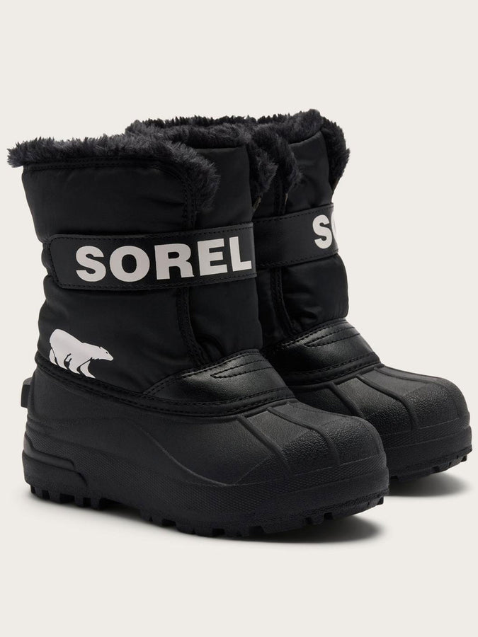 Sorel Commander Black/Sea Salt Winter Boots Winter 2027 | BLACK/SEA SALT (010)