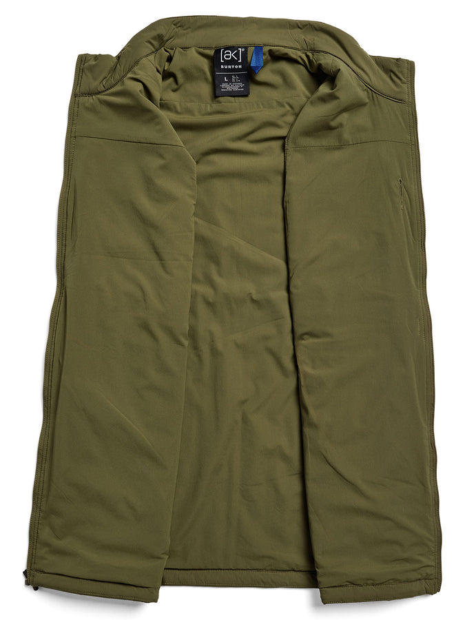 Burton [ak]® Helium Stretch Insulated 2027 – Insulator Vest | DRIED MOSS (E7N)