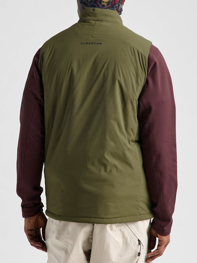 Burton [ak]® Helium Stretch Insulated 2027 – Insulator Vest | DRIED MOSS (E7N)