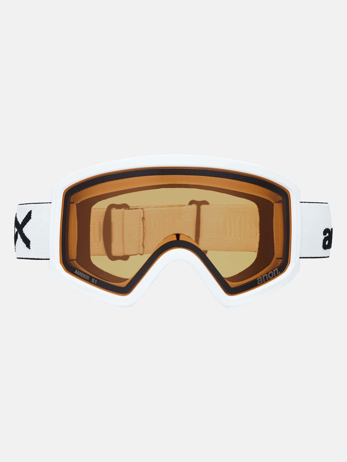 Anon Tracker 2.0 + Mifi Face Mask Goggle | WHITE/AMBER (I84)