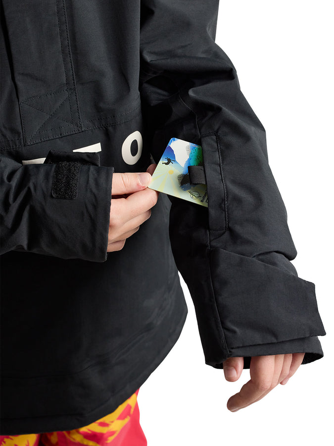 Burton Frostner 2L Anorak 2027 – Youth Insulated Jacket | TRUE BLACK (A04)