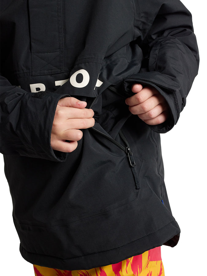 Burton Frostner 2L Anorak 2027 – Youth Insulated Jacket | TRUE BLACK (A04)