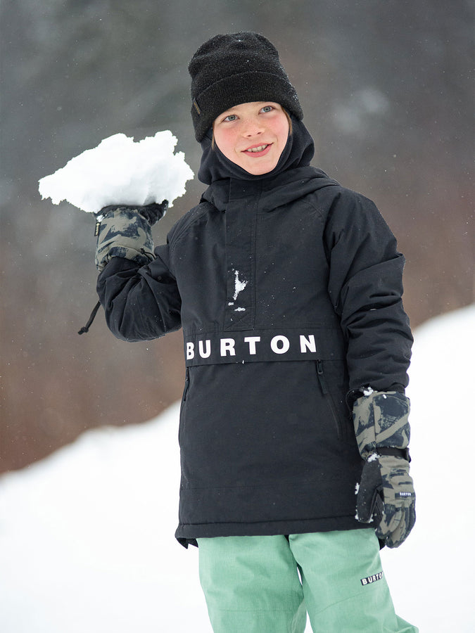 Burton Frostner 2L Anorak 2027 – Youth Insulated Jacket | TRUE BLACK (A04)