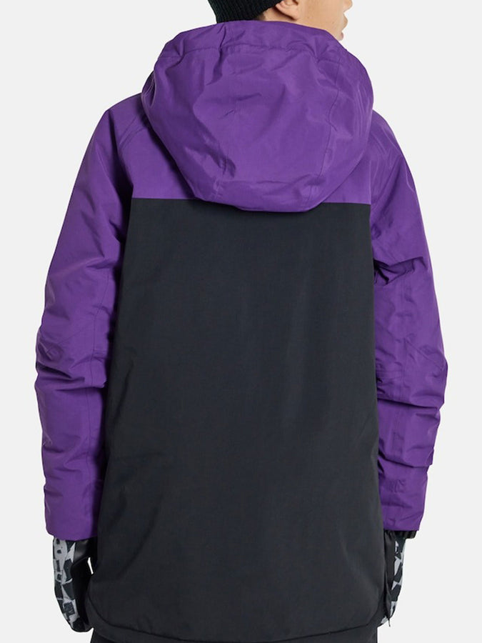 Burton Frostener Anorak Jacket Winter 2026 | IMPERIAL PURPLE/TRUE BLK (AUU)