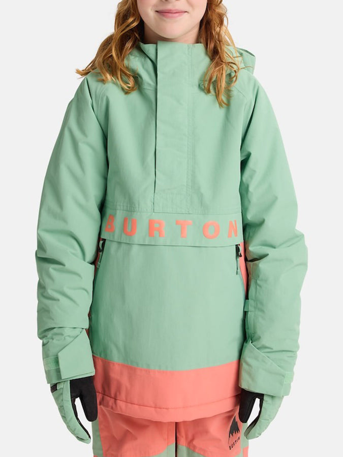 Burton Frostener Anorak Jacket Winter 2026 | SOFT SAGE/PEACH ECHO (E4H)
