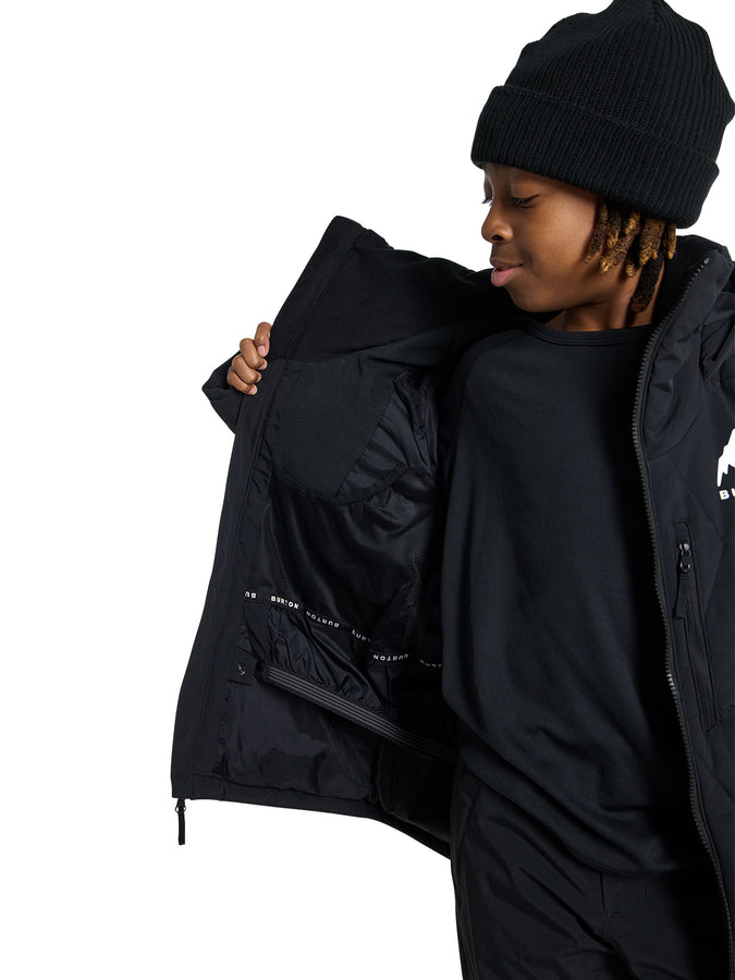 Burton Spindal 2L 2027 – Insulated Jacket (Youth 7-14) | TRUE BLACK (A04)