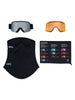 Anon Nesa Smoke/Sunny Onyx + Cloudy + MFI Face Mask Goggle