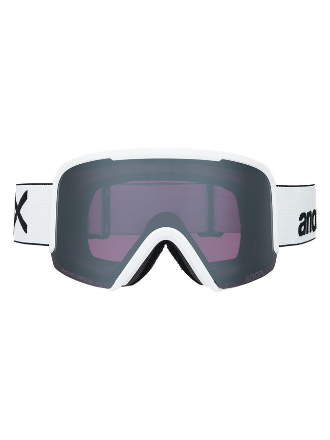 Anon Nesa White/Sunny Onyx + Cloudy + MFI Face Mask Goggle | WHITE/PRCV SUNNY ONYX (Z59)