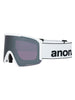 Anon Nesa White/Sunny Onyx + Cloudy + MFI Face Mask Goggle