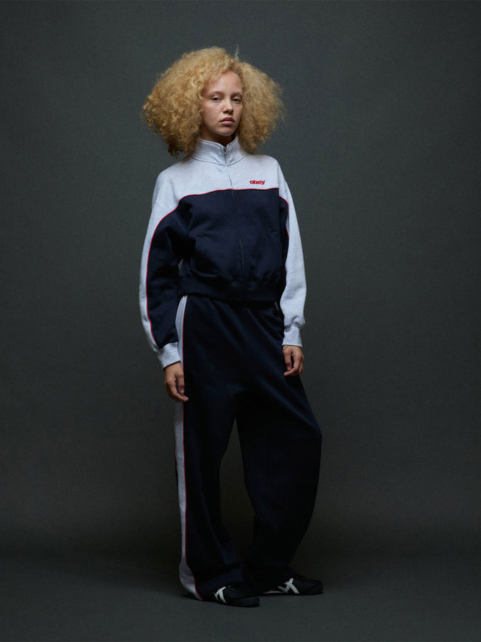 Obey Zeno Sweatpants Fall 2026 | DARK NAVY MULTI (DNV)