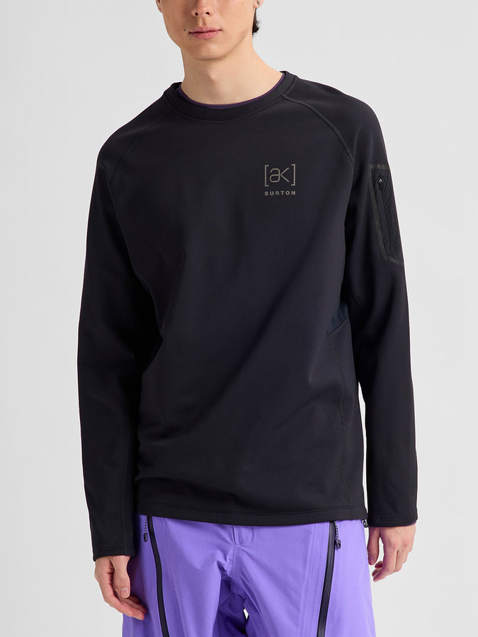 Burton [ak]® Baker Stretch Crewneck Sweatshirt Winter 2027 | TRUE BLACK (A04)