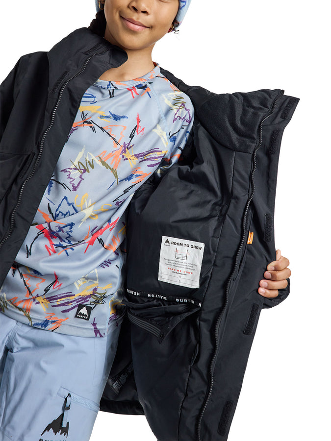 Burton Ascutney 2L 2027 – Youth Insulated Jacket (7-14) | TRUE BLACK (A04)