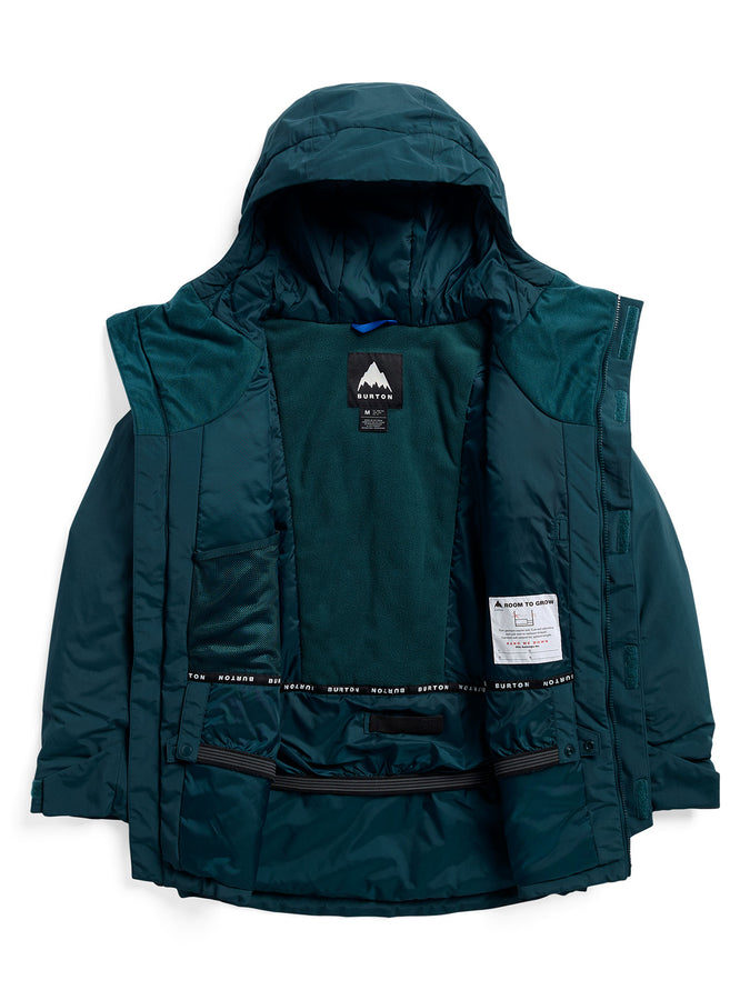 Burton Ascutney 2L 2027 – Youth Insulated Jacket (7-14) | DEEP EMERALD (AH5)